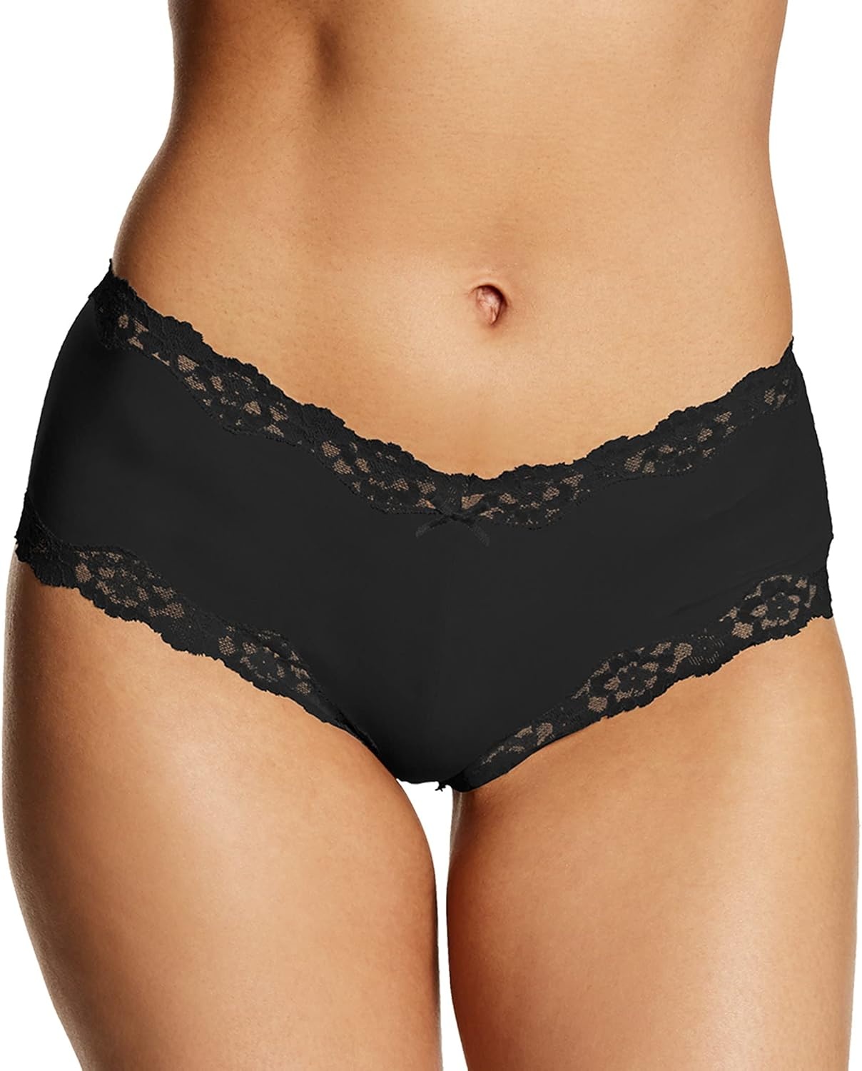 image:imageMaidenform Womens Underwear Pack wLowRise 3Pack Cheeky Lace Underwear Women Pack Comfortable Lace Panties for WomenBlackNavy BlackBlack Rum Raisin