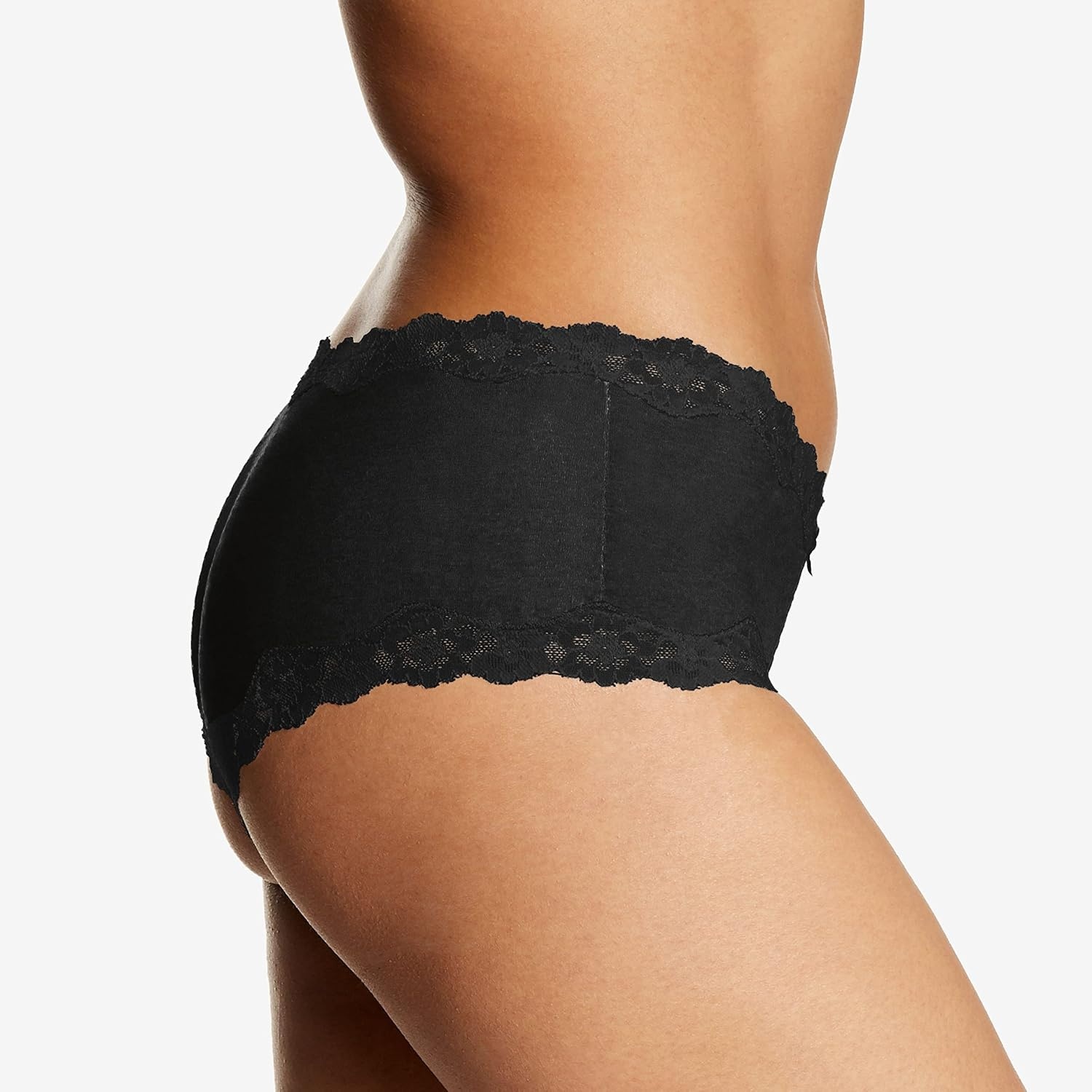 image:imageMaidenform Womens Underwear Pack wLowRise 3Pack Cheeky Lace Underwear Women Pack Comfortable Lace Panties for WomenBlackPearl Dot PrintOil Flower Black