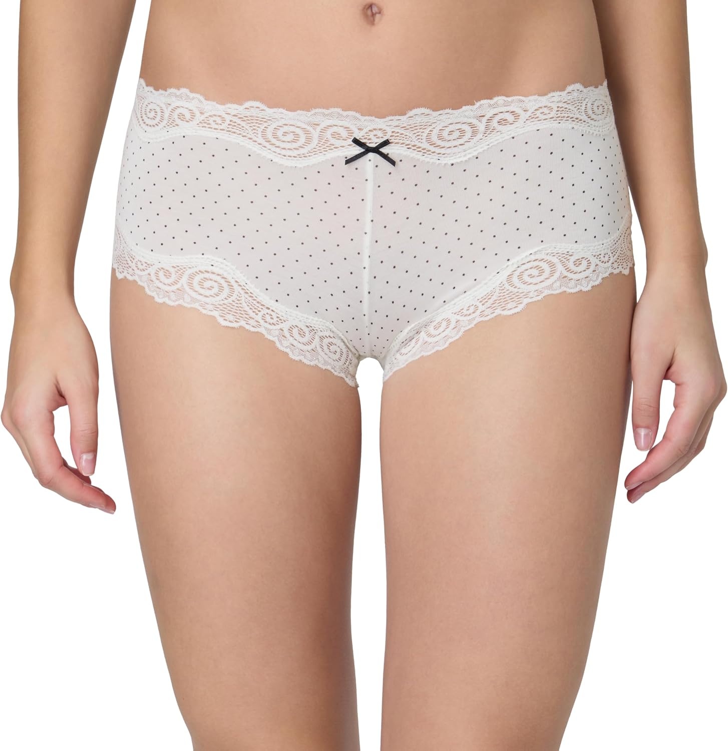 image:imageMaidenform Womens Underwear Pack wLowRise 3Pack Cheeky Lace Underwear Women Pack Comfortable Lace Panties for WomenPeal Pin DotBlackEvening Blush Dot