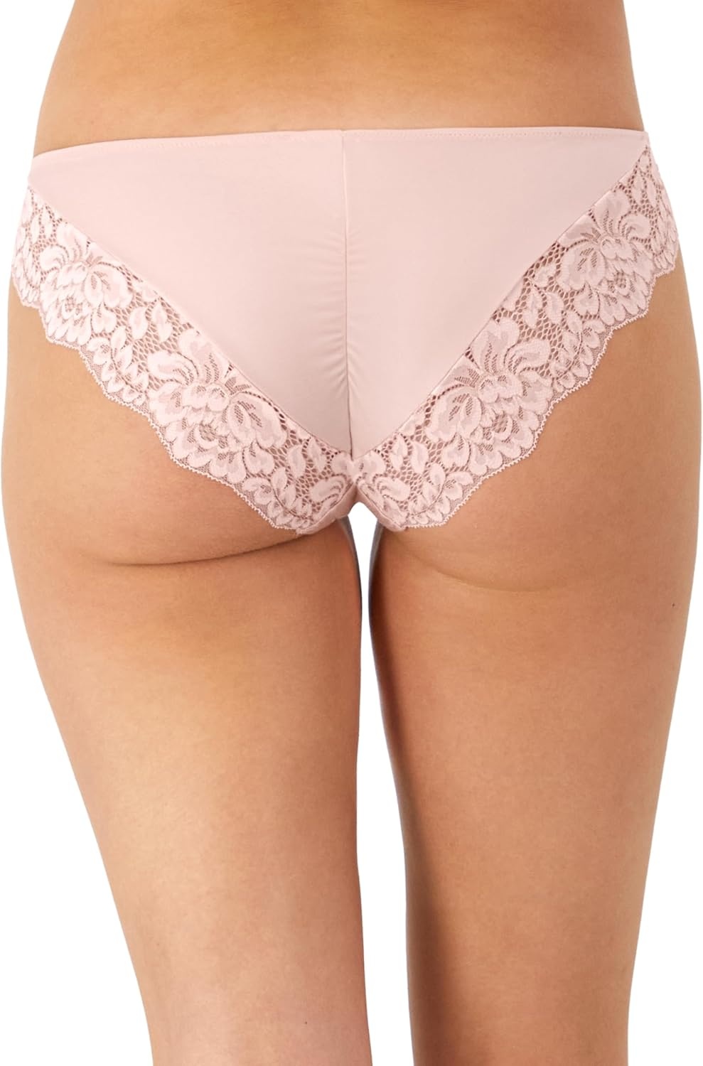 image:imageMaidenform Womens Underwear Tangas Pack 3Pack Lace Tanga Underwear Women Pack Cheeky Smooth amp Soft Panties for WomenWhite Rose GoldPale Pink RgBlack Rg