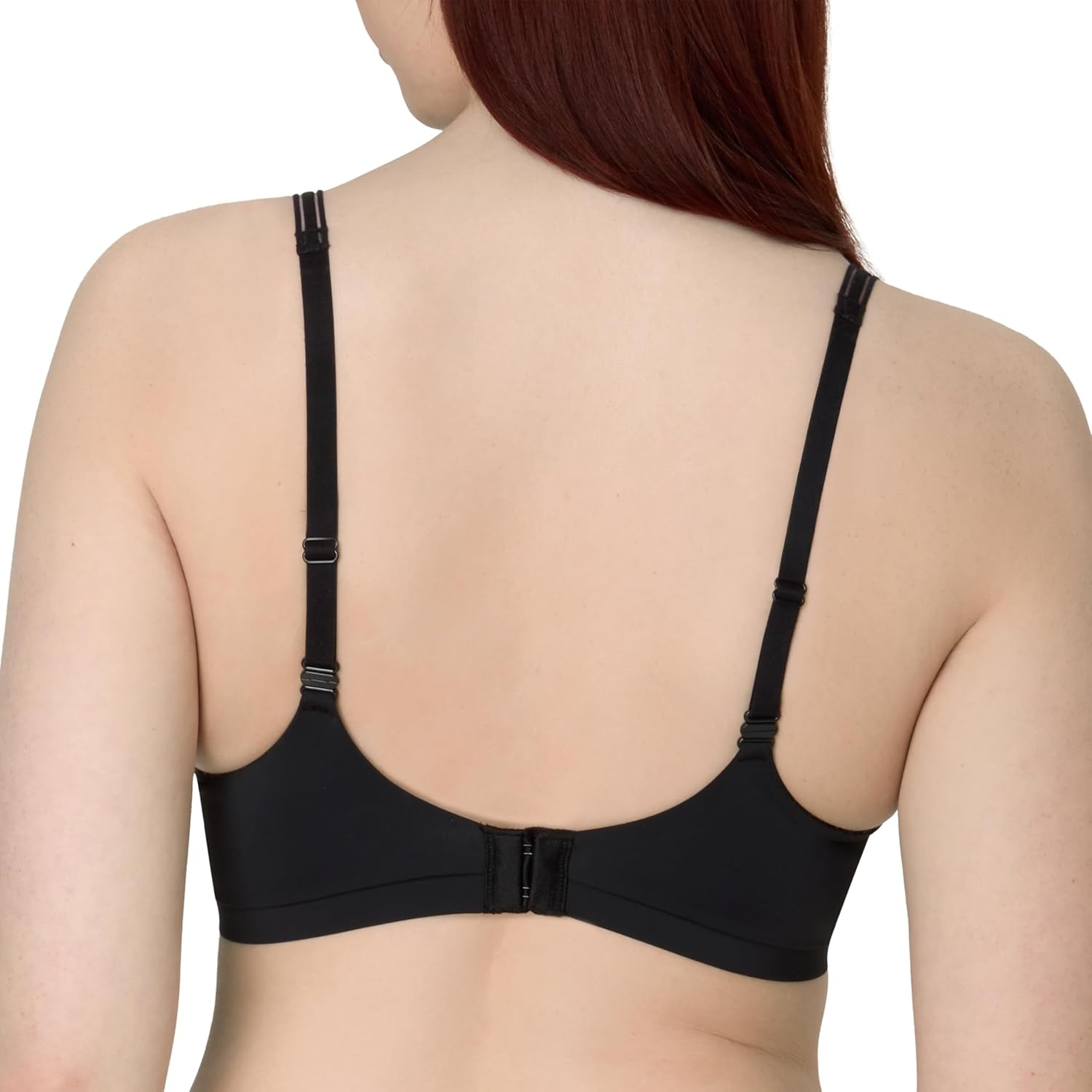 image:imageMaidenform Womens Underwire Bra Barely There NoShow Bra Full Coverage Adjustable amp Convertible StrapsBlack