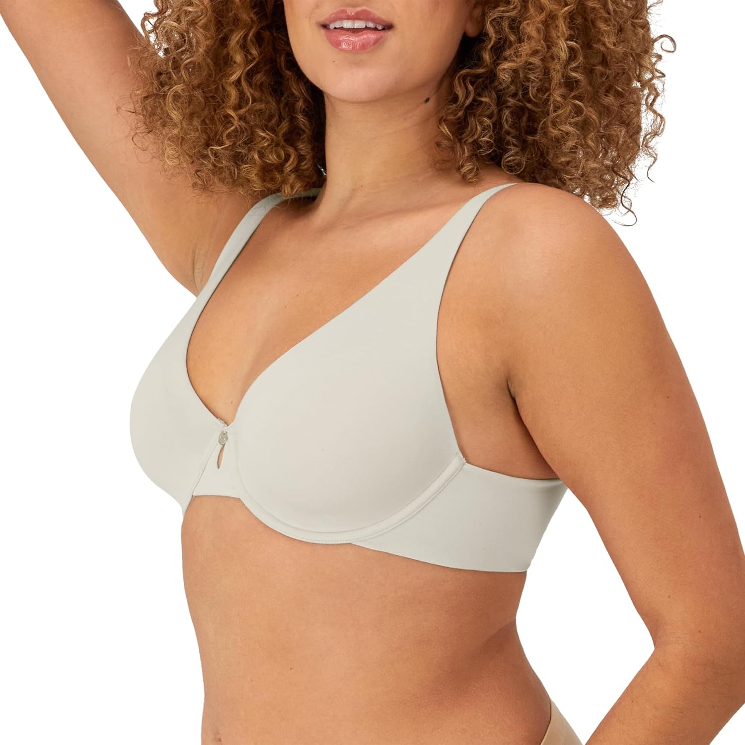 image:imageMaidenform Womens Underwire Bra Everyday Luxe Full Coverage Bra Convertible Underwire BraBeige Bisque