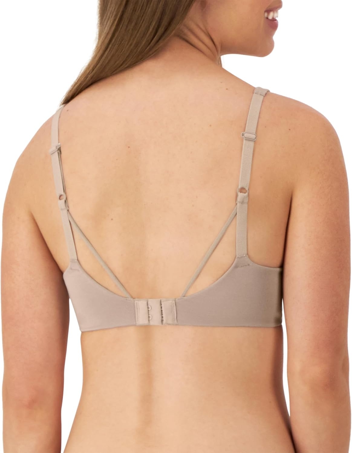 image:imageMaidenform Womens Underwire Bra Everyday Luxe Full Coverage Bra Convertible Underwire BraEvening Blush