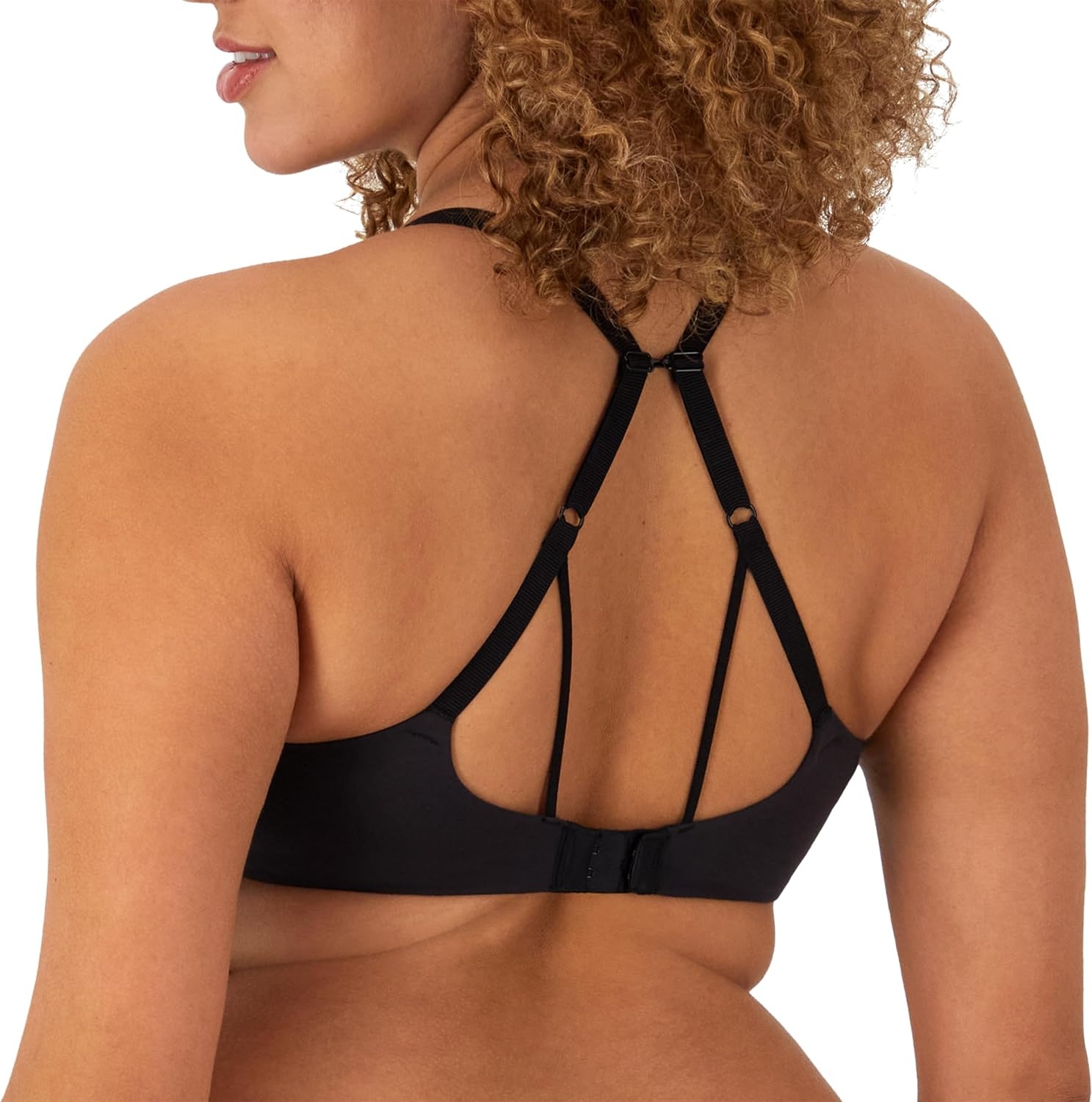 image:imageMaidenform Womens Underwire TShirt Bra Everyday Luxe TShirt Bra Full Coverage BraBlack
