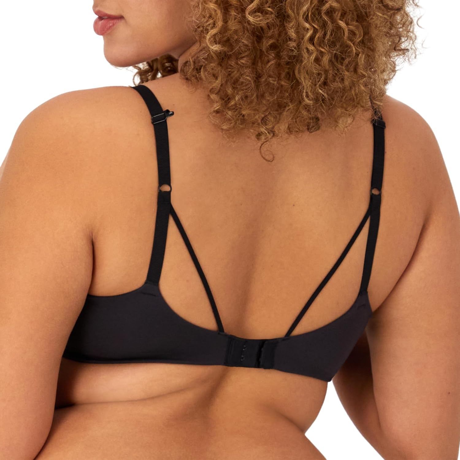 image:imageMaidenform Womens Underwire TShirt Bra Everyday Luxe TShirt Bra Full Coverage BraBlack