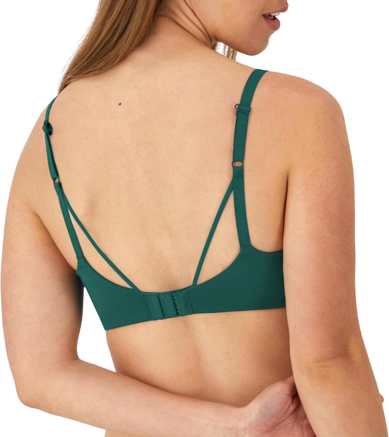 image:imageMaidenform Womens Underwire TShirt Bra Everyday Luxe TShirt Bra Full Coverage BraInstant Teal