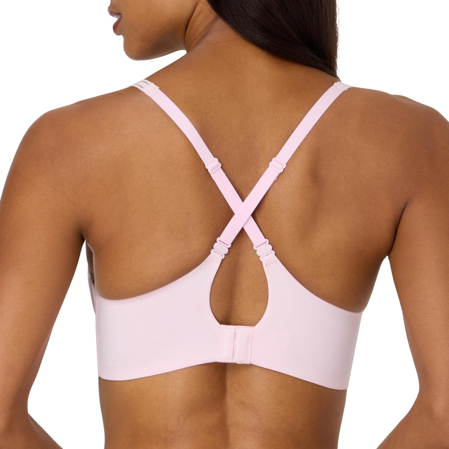 image:imageMaidenform Womens Wireless Bra Barely There NoShow Bra for Women Full Coverage Convertible StrapsBallerina Slipper
