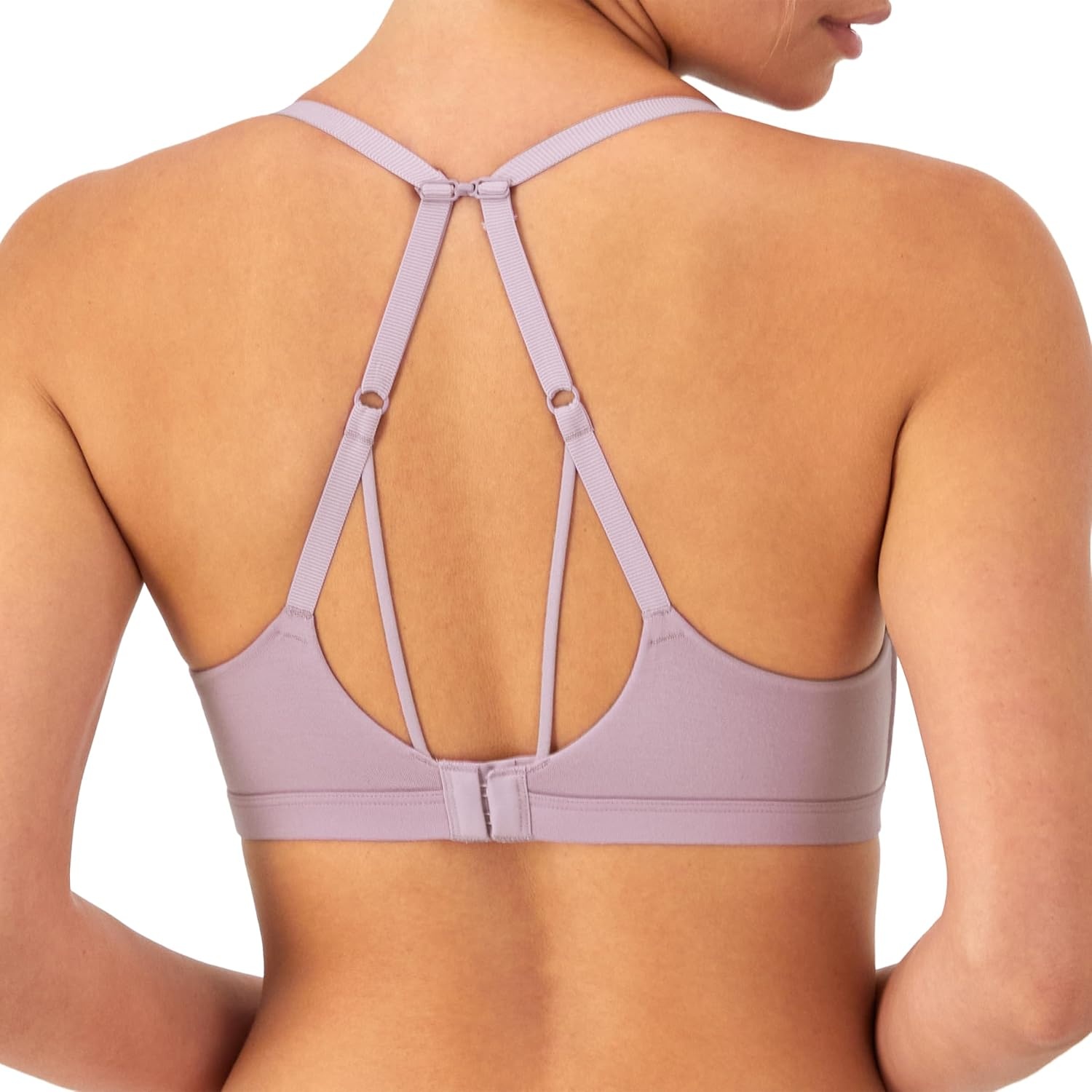 image:imageMaidenform Womens Wireless Bra Everyday Luxe TShirt Wireless Bras for Women Convertible Straps SmoothingSojourn Lilac
