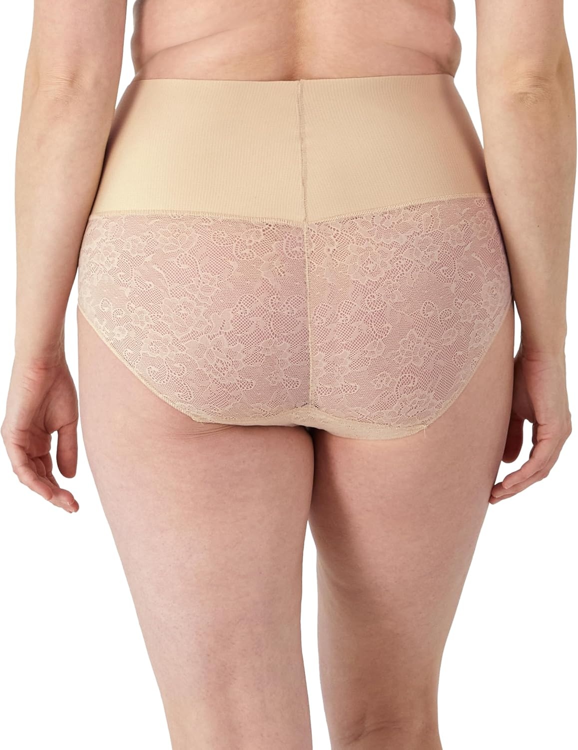 image:imageMaidenform womens Shapewear Underwear Tummy Control Shapewear for Women Panties Lace Options Fajas Plus Size TooTransparentNude Lace