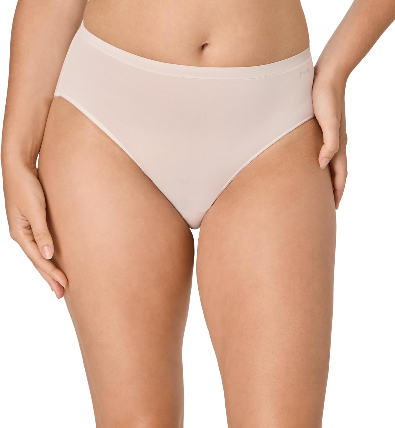 image:imageMaidenform womens Underwear Briefs Highrise Brief Panties for Women Seamless Panty Stretch MicrofiberBeige BisqueBeige BisqueBallerina SlipperDeep Glow
