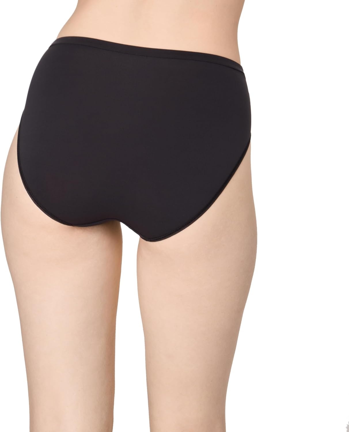 image:imageMaidenform womens Underwear Briefs Highrise Brief Panties for Women Seamless Panty Stretch MicrofiberBlackBlackBlackBlack