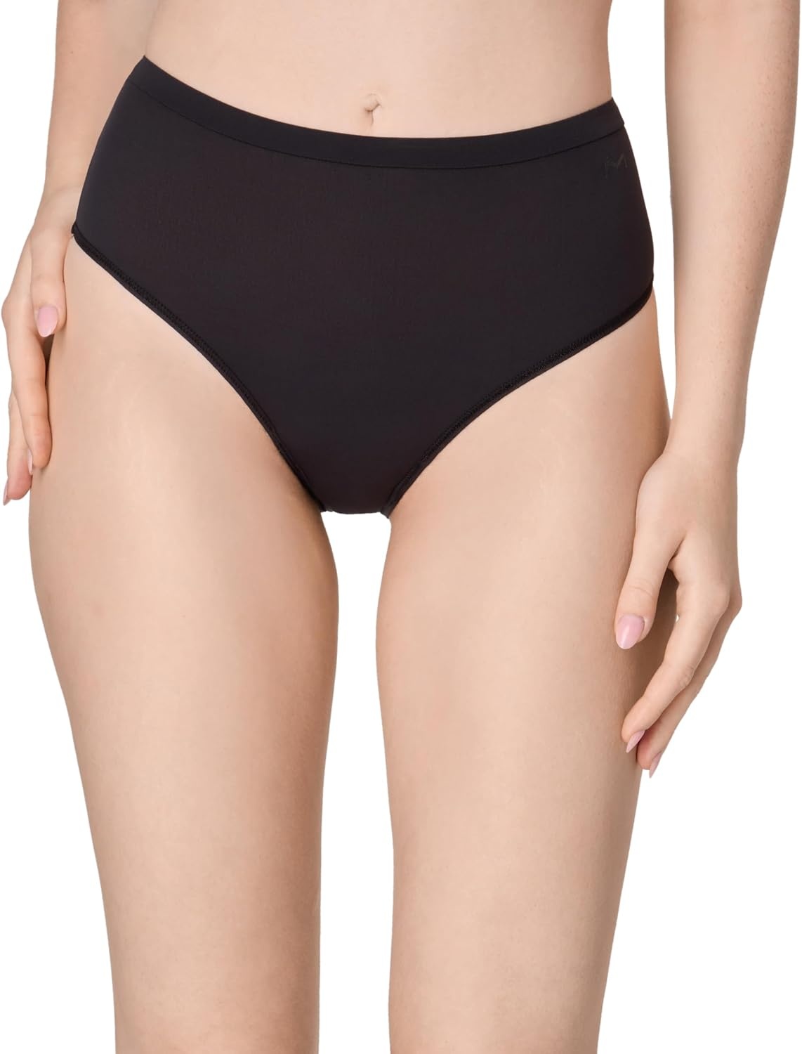image:imageMaidenform womens Underwear Briefs Highrise Brief Panties for Women Seamless Panty Stretch MicrofiberBlackBlackBlackBlack