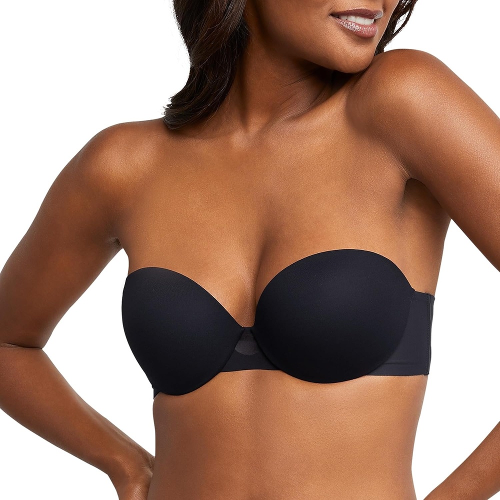 image:imageMaidenform Womens DreamWire MultiWay Underwire Bra Strapless 6Way Convertible BraBlack