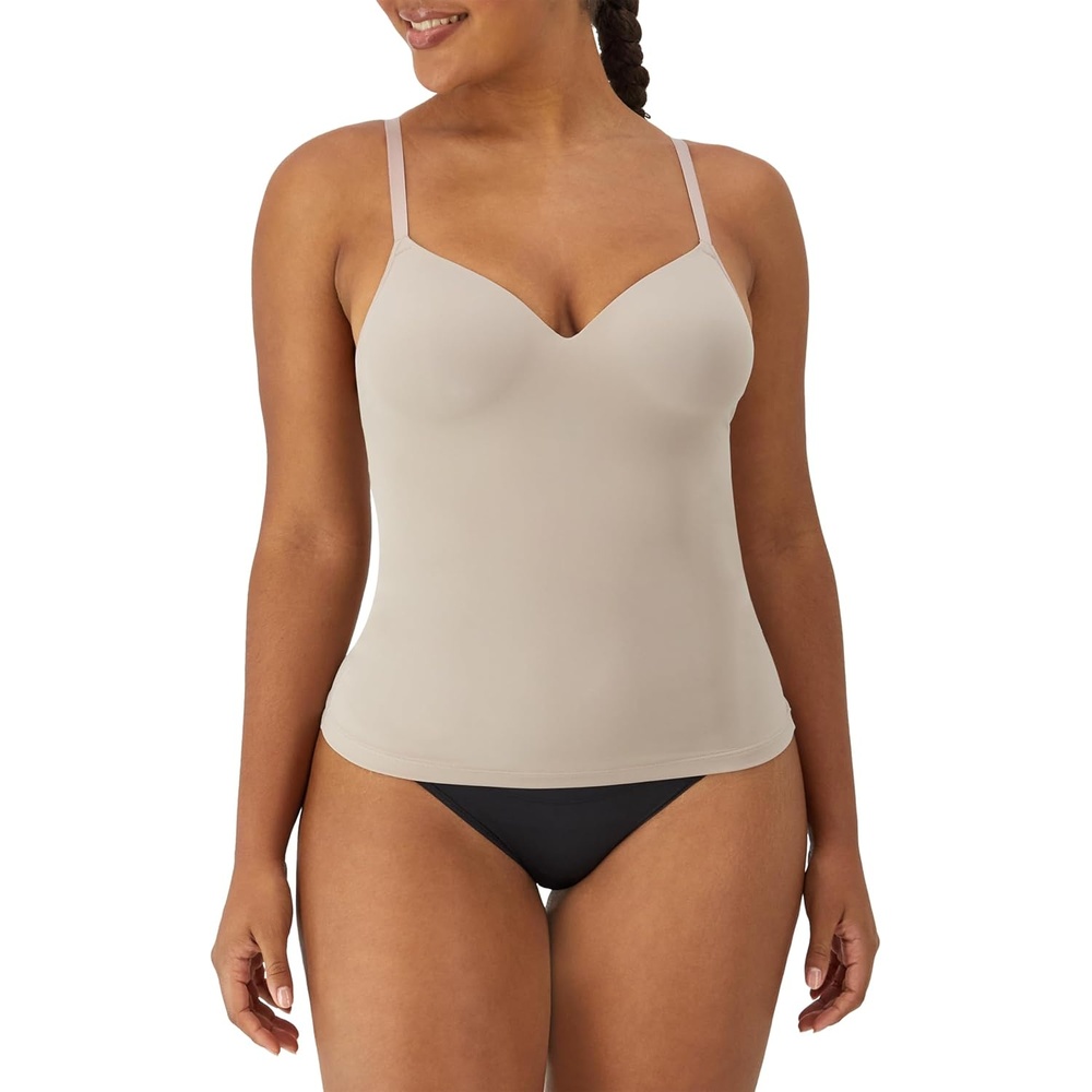 image:imageMaidenform Womens Tummy Shaping Cami Wireless Foam Cami Firm Control Shaping CamisoleEvening Blush