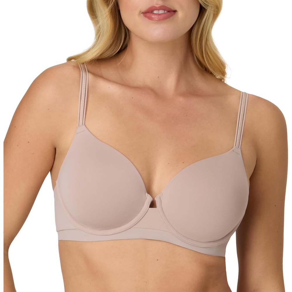 image:imageMaidenform Womens Underwire Bra Barely There NoShow Bra Full Coverage Adjustable amp Convertible StrapsEvening Blush