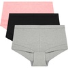 Pink Heather/Grey Heather/Black