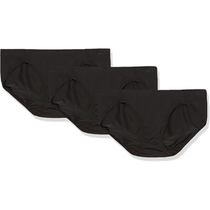 image:imageMaidenform Womens Bikini Underwear Barely There Microfiber Panties No Panty Lines 3packBlackBlackBlack
