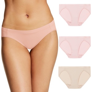 image:imageMaidenform Womens Bikini Underwear Barely There Microfiber Panties No Panty Lines 3packPale PinkParis NudePale Pink