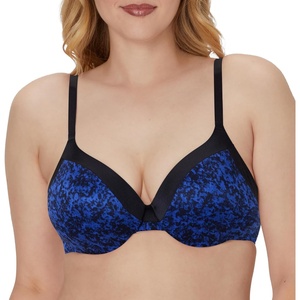 image:imageMaidenform Womens Comfort Devotion Underwire Bra Convertible Tshirt Bra Retired ColorsBlack Ink Texture Print