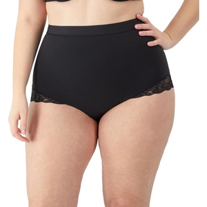 image:imageMaidenform Womens Eco Lace Firm Control Shaping Brief Moisturewicking Midbrief ShapewearBlack