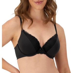 image:imageMaidenform Womens Padded Underwire Bra Full Coverage TShirt Bras for Women Convertible Seamless PlusBlack