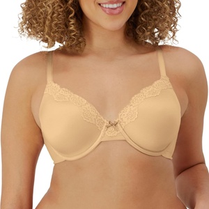 image:imageMaidenform Womens Padded Underwire Bra Full Coverage TShirt Bras for Women Convertible Seamless PlusLatte LiftBlack
