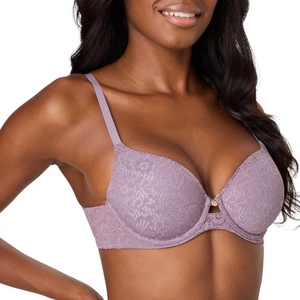 image:imageMaidenform Womens PushUp Bra with Custom Lift One Underwire Bras for Women Convertible PlusPerfectly Purple Lace
