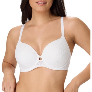 image:imageMaidenform Womens PushUp Bra with Custom Lift One Underwire Bras for Women Convertible PlusWhite Lace