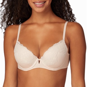 image:imageMaidenform Womens PushUp Bra with Microfiber Comfort Devotion Your Lift Underwire Bras for Women Convertible LaceSandshell