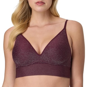 image:imageMaidenform Womens Pushup Bra M Seamless Lift Longline Bralettes Bras for Women Seamless Convertible Plus Sizes TooNightfire Red W Silver