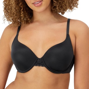 image:imageMaidenform Womens Pushup Bra with Dreamwire NoPoke Underwire Pushup Bras for Women Convertible Demi Coverage SexyBlack