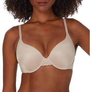 image:imageMaidenform Womens Pushup Bra with Dreamwire NoPoke Underwire Pushup Bras for Women Convertible Demi Coverage SexyEvening Blush