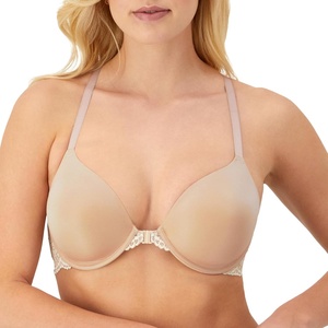 image:imageMaidenform Womens Racerback Bra with Shaping amp Support One Fab Fit Underwire Bras for Women Lightly Lined Front CloseAlmondPearl
