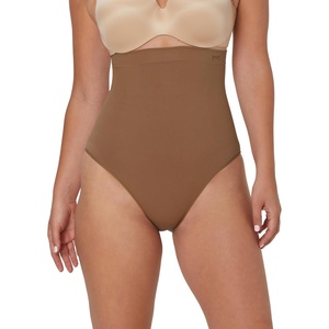 image:imageMaidenform Womens Seamless Shapewear Tummy Control Highwaist Brief Firm Control Shapewear PantyBronzed Chestnut