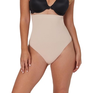 image:imageMaidenform Womens Seamless Shapewear Tummy Control Highwaist Brief Firm Control Shapewear PantyEvening Blush