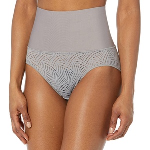 image:imageMaidenform Womens Tame Your Tummy Shaping Lace Brief with Cool Comfort Dm0051Silver Filigree Swing Lace