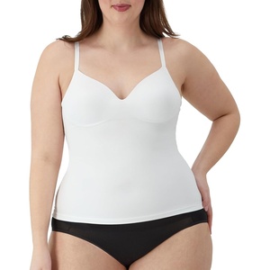 image:imageMaidenform Womens Tummy Shaping Cami Wireless Foam Cami Firm Control Shaping CamisoleWhite