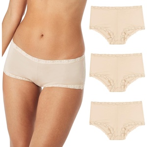 image:imageMaidenform Womens Underwear Boy Shorts Pack 3Pack Microfiber Boy shorts Underwear Women Pack Lace Panties for WomenLatte LiftLatte LiftLatte Lift