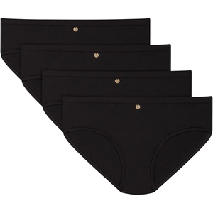 image:imageMaidenform Womens Underwear Hipster Pack 4Pack Viscose from Bamboo Underwear for Women LowRise PantiesBlackBlackBlackBlack