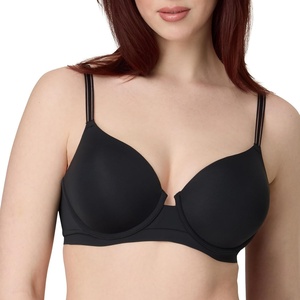 image:imageMaidenform Womens Underwire Bra Barely There NoShow Bra Full Coverage Adjustable amp Convertible StrapsBlack