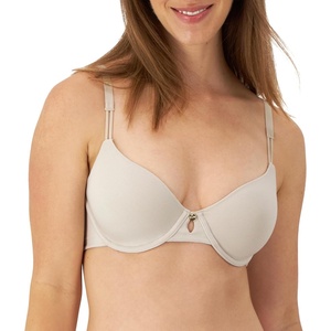 image:imageMaidenform Womens Underwire TShirt Bra Everyday Luxe TShirt Bra Full Coverage BraBeige Bisque
