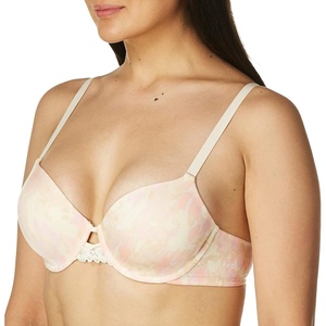 image:imageMaidenform womens One Fab Fit Underwire Bra Microfiber Tshirt Bra Convertible Retired ColorsWatercolor Camo PrintSoft Pink