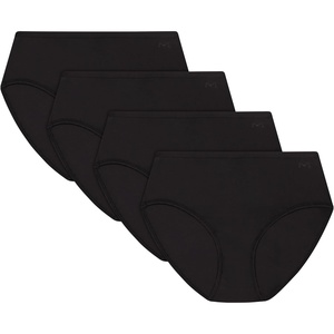 image:imageMaidenform womens Underwear Briefs Highrise Brief Panties for Women Seamless Panty Stretch MicrofiberBlackBlackBlackBlack
