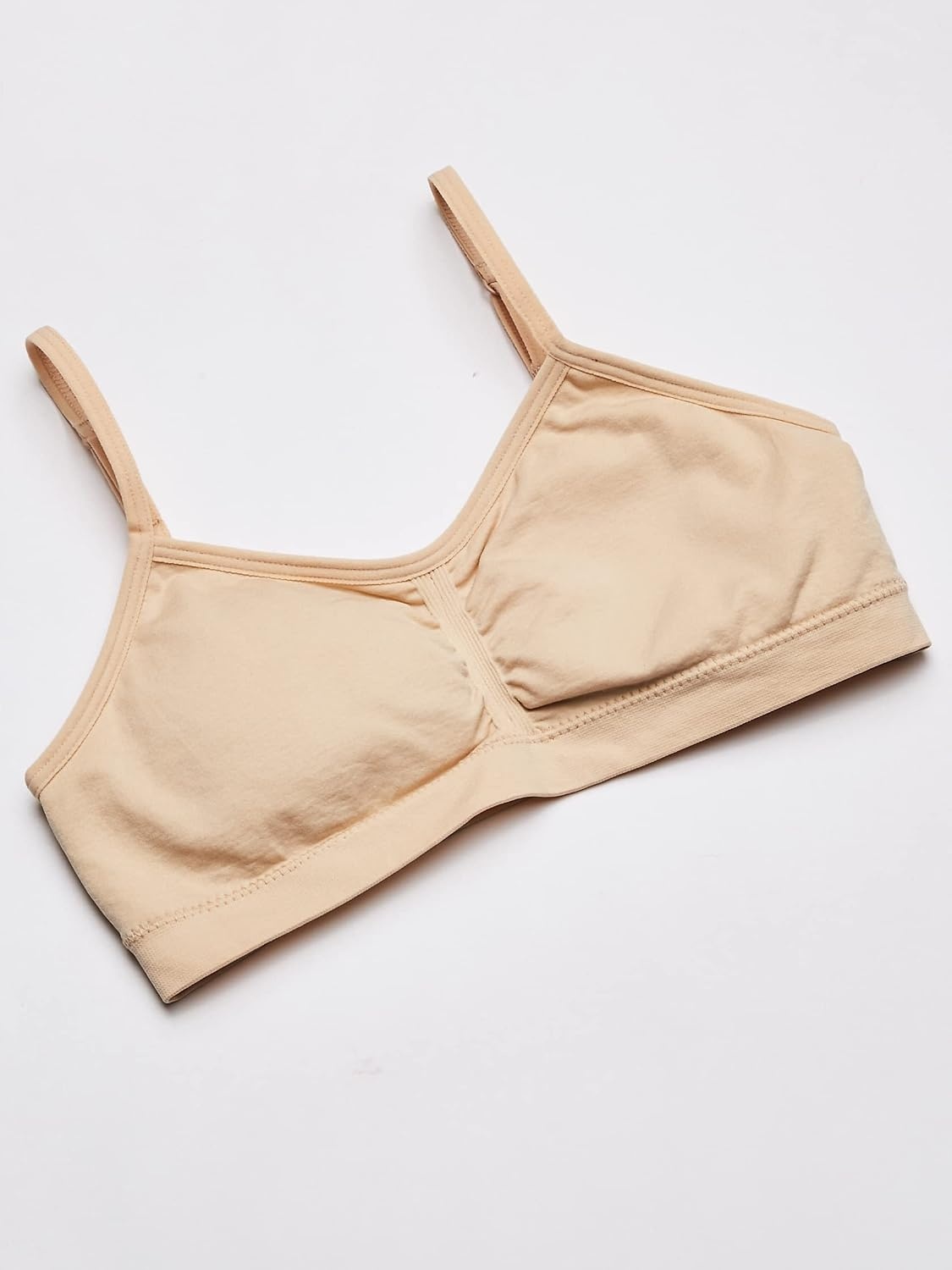 image:imageMaidenform Girls Seamless Ruched Crop BraNude