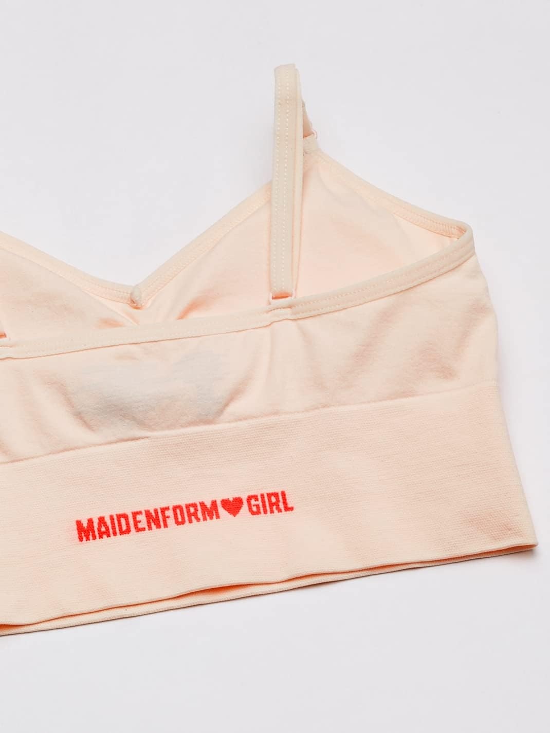 image:imageMaidenform Girls Seamless Ruched Crop BraPearlHeather Gray