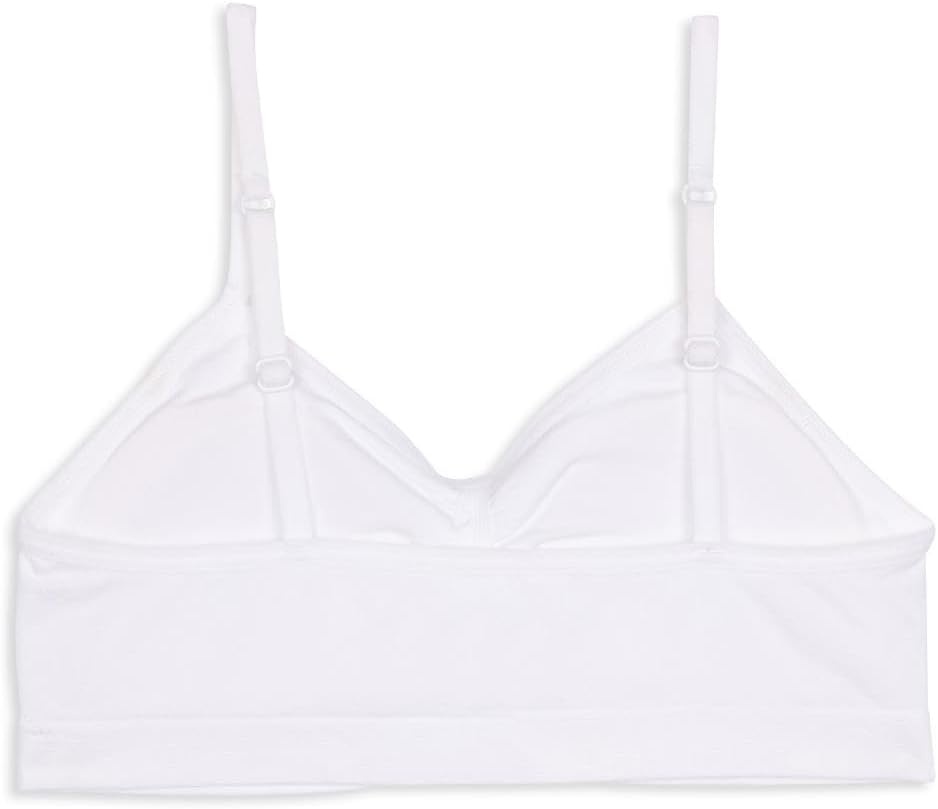 image:imageMaidenform Girls Seamless Ruched Crop BraWhite