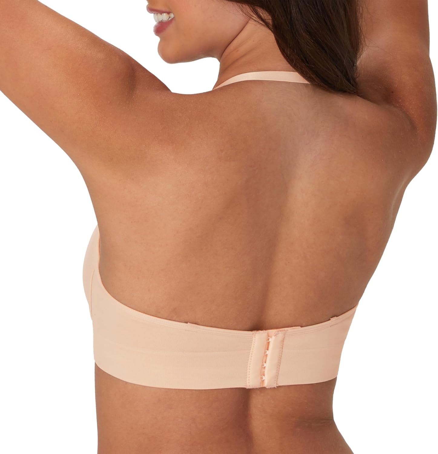 image:imageMaidenform Womens M Balconette Bralette Soft Wireless Pullover Bra 8Way Convertible StrapsSandshell