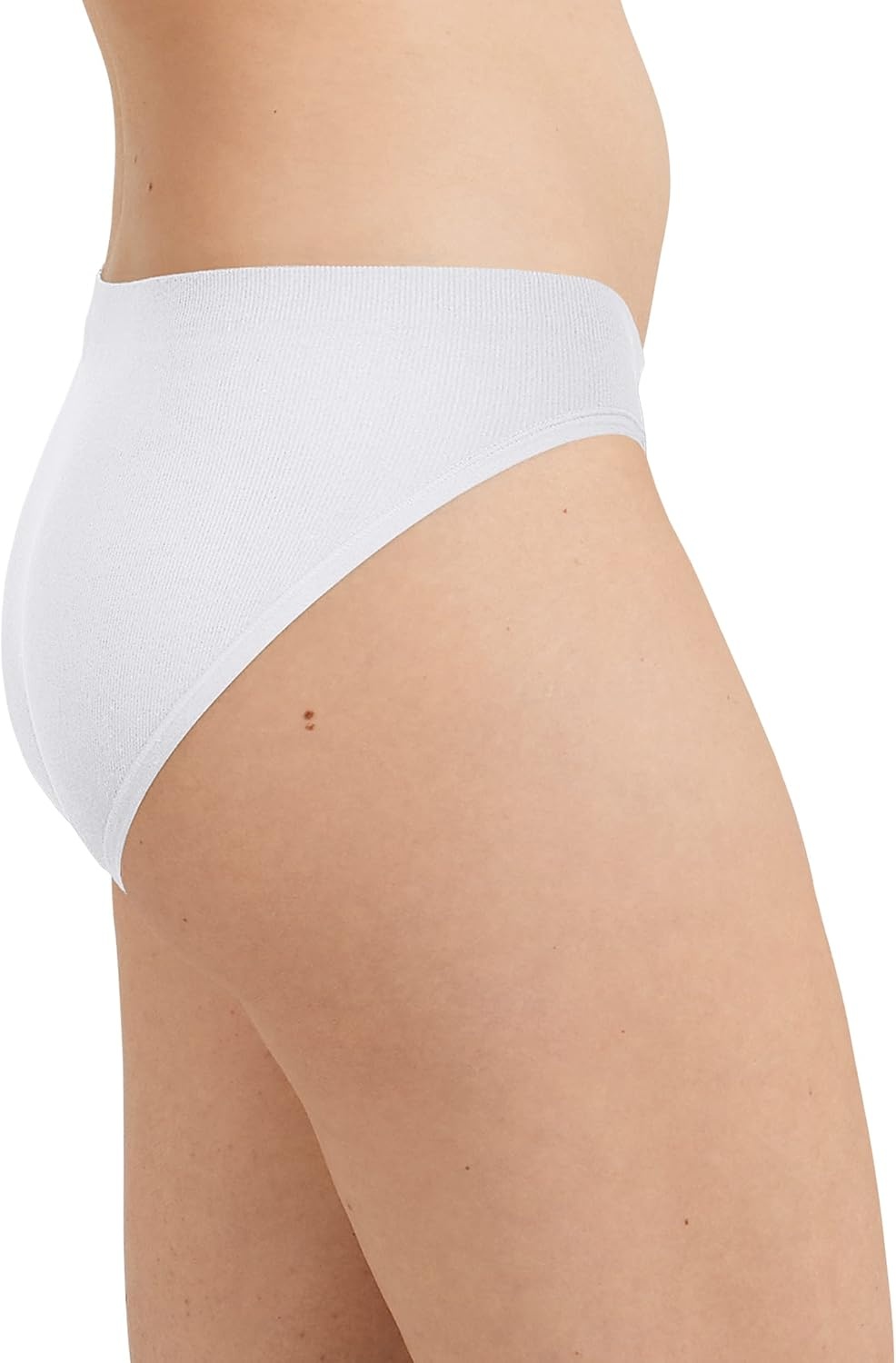 image:imageMaidenform Womens M Bikini Panty Pack Seamless Rib Bikini Underwear for Women 3PackSandshellWhiteSandshell
