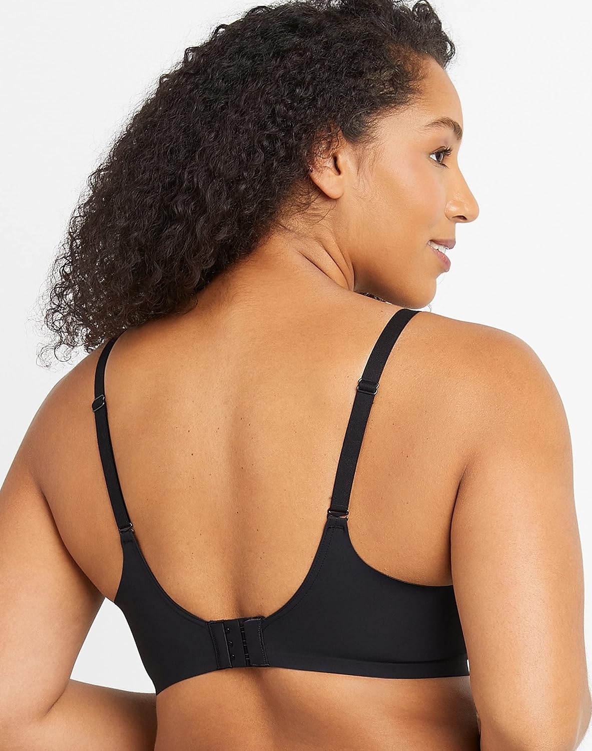image:imageMaidenform Womens One Fab Fit Wireless Demi Bra with Convertible Straps and Lightly Lined CupsCola Red