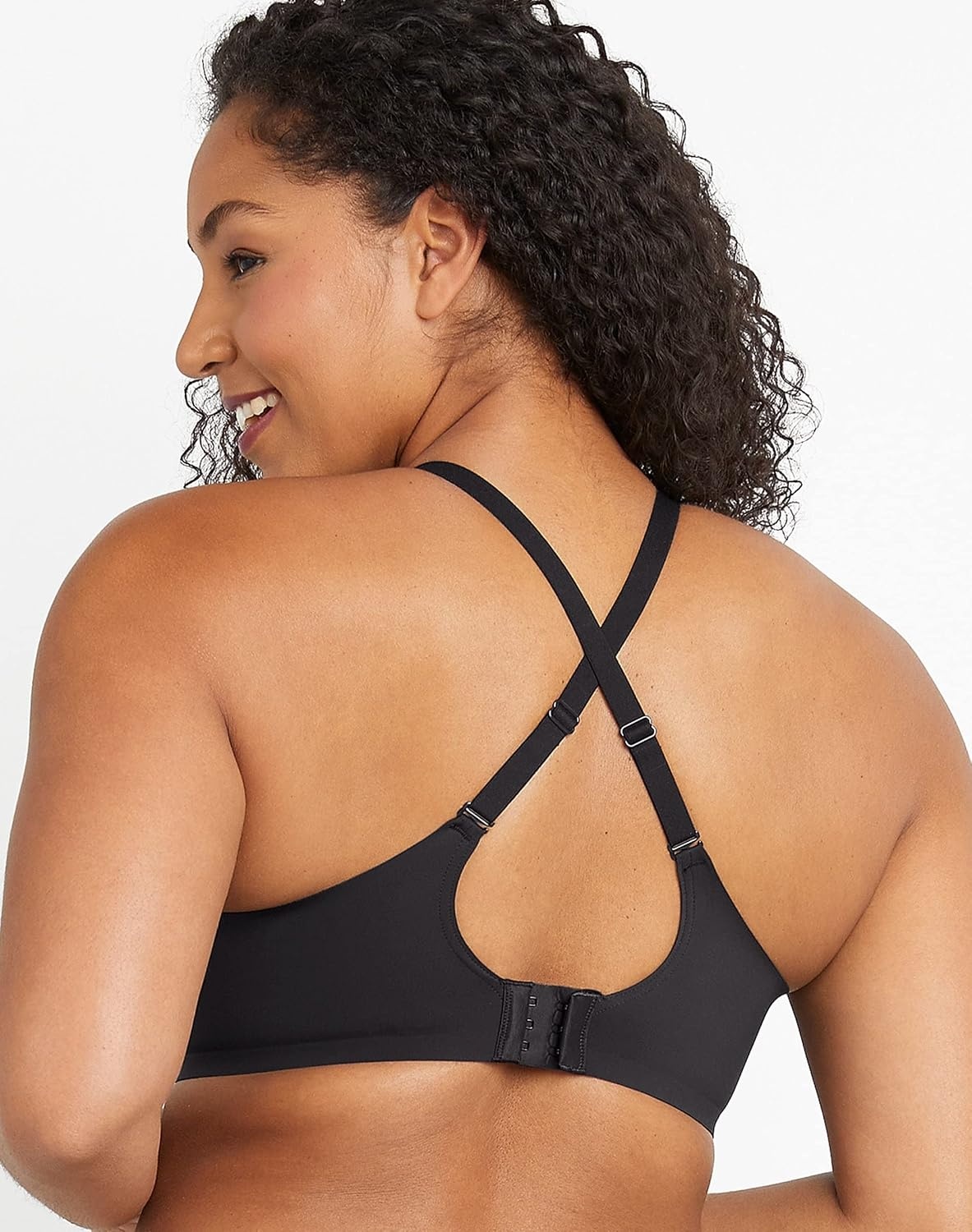 image:imageMaidenform Womens One Fab Fit Wireless Demi Bra with Convertible Straps and Lightly Lined CupsCola Red